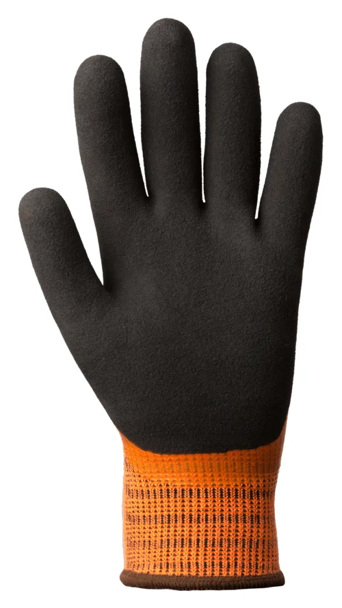 GANTS DE PROTECTION – GANTS ANTI FROID ORANGE 1LAWO – PACK DE 5 – Image 2